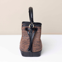 Mini Silvie Bucket Raffia