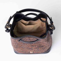 Mini Silvie Bucket Raffia