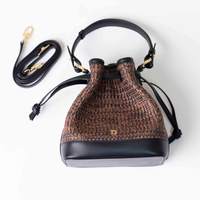 Mini Silvie Bucket Raffia