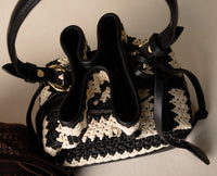 Mini Silvie Bucket Raffia