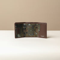 Open view of Danilo’s Trifold Slender Wallet for sleek everyday carry