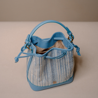 Mini Silvie Bucket Raffia