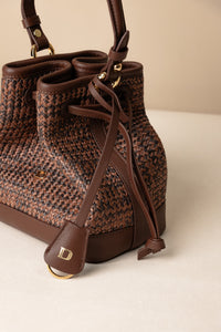 Mini Silvie Bucket Raffia