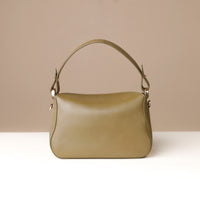 Back view of Hold Bag by Danilos in smooth leather