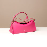 Pink Penelope Mini small leather handbag for versatile everyday use