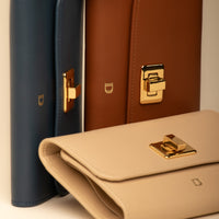 Three Sherlyn Wallet tri-fold leather wallet by Danilo’s