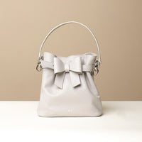 Front View of Panna Premium leather Sandy Bag with shoulder strap