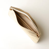 Open interior of Penelope Mini small leather handbag for versatile everyday use
