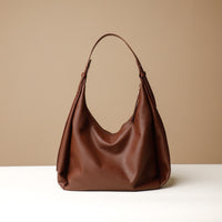 Back view of Mia Minimale Sr. handcrafted luxury leather hobo bag