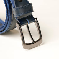 Canvas with Leather Belt