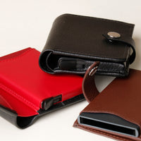 Close up of three Premium RFID card holder for credit card protection