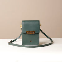 Front view of Danilos Multi-Smartphone Clariss Bag leather crossbody