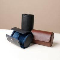 2 Slot Oval Watch Case Pebble