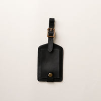 Black Personalized Travel Identifying Tag for bags and suitcases
