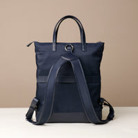 messenger-crossbodybag-ballistic-nylon-leather-details-transiktrek-blue-with-silver-hardware-back-view