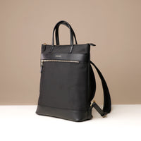 messenger-crossbodybag-ballistic-nylon-leather-details-transiktrek-black-with-gold-hardware-lateral-view