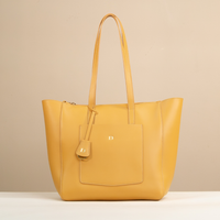 Emma Bag in Mostaza, front view closed