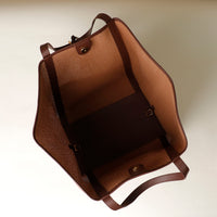 Interior pocket and compartment view