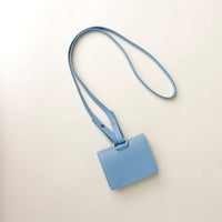 Back view showing leather finish on Olivia wallet crossbody