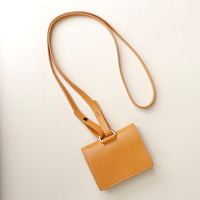 Full length view showing Olivia wallet crossbody proportions